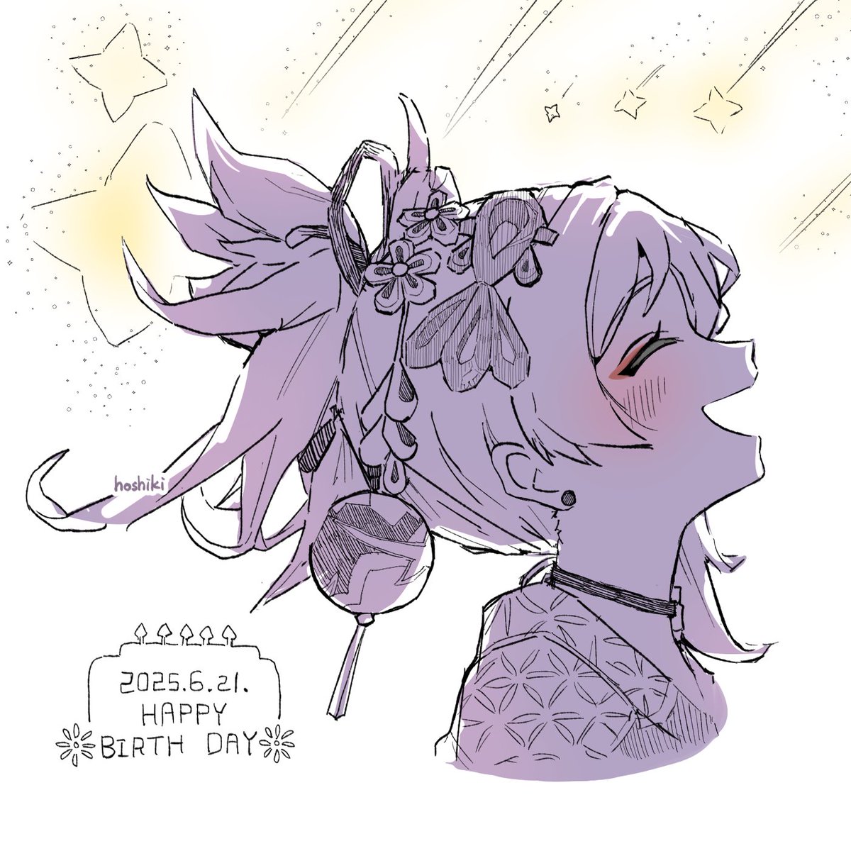 shun_0shun's tweet image. 宵宮ちゃんおめでとう🥰
 #宵宮生誕祭2025 #yoimiya