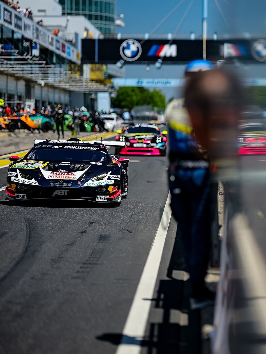 TheWorldofGT3's tweet image. We&apos;re 30 minutes from the 24H Nurburgring race start!

📸: SRO | David Perel | ABT Sportsline | Porsche

#24hNBR