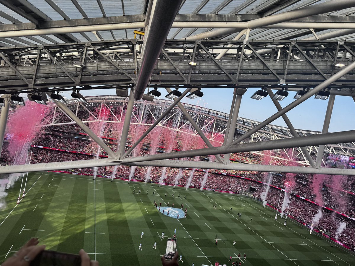 Allan Lambert (@allanlambert) on Twitter photo Privilege to watch the first match of the 2025 <a href="/lionsofficial/">British & Irish Lions</a> tour before heading to <a href="/TourismAus/">Tourism Australia</a> Great show & warm welcome by hosts <a href="/TourismIreland/">Tourism Ireland</a>
Huge impact of events tourism. 51,700 fans enjoying Dublin and spending across the visitor economy.
#LionsVsArgentina #Lions2025 Privilege to watch the first match of the 2025 <a href="/lionsofficial/">British & Irish Lions</a> tour before heading to <a href="/TourismAus/">Tourism Australia</a> Great show & warm welcome by hosts <a href="/TourismIreland/">Tourism Ireland</a>
Huge impact of events tourism. 51,700 fans enjoying Dublin and spending across the visitor economy.
#LionsVsArgentina #Lions2025