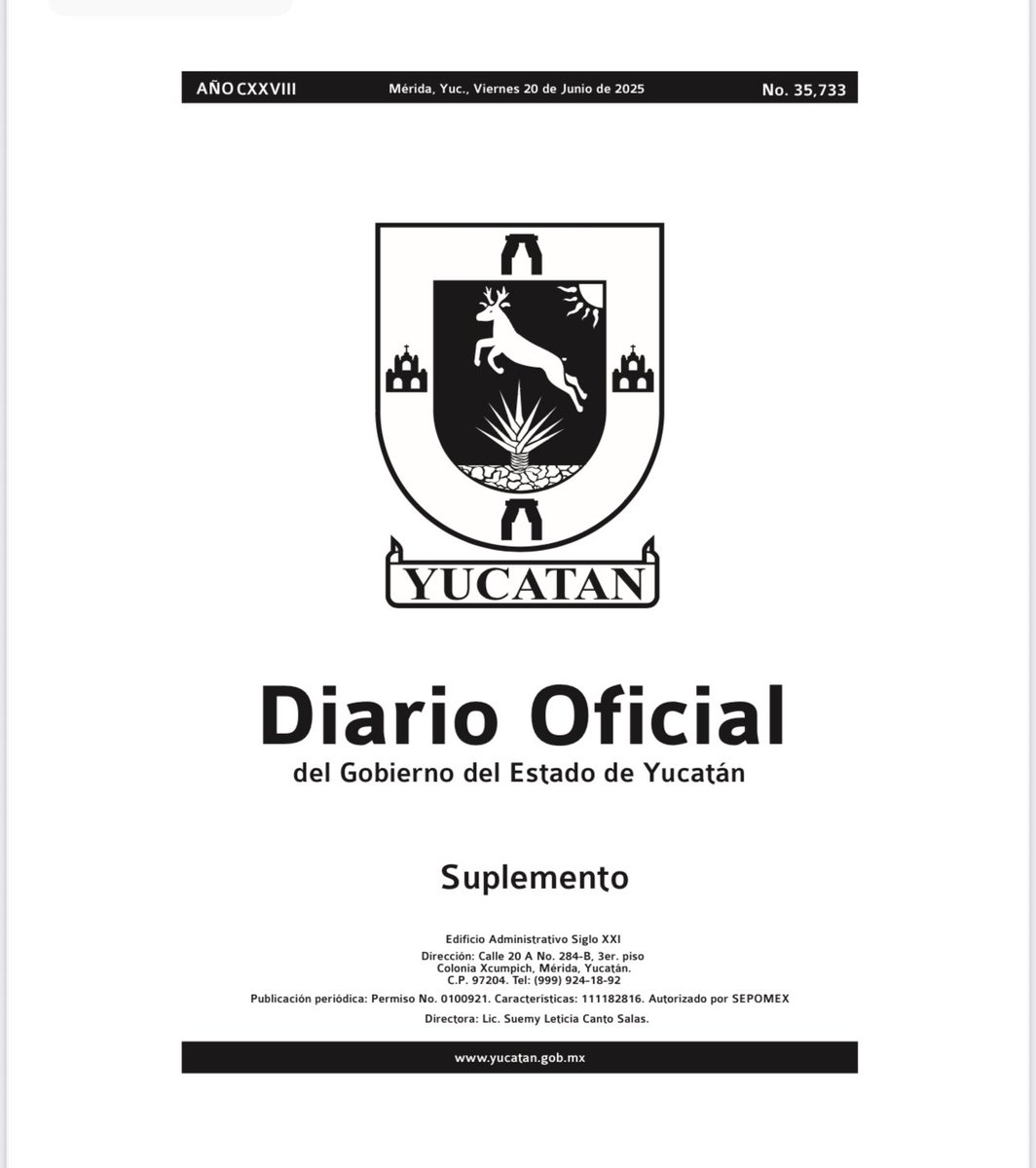 rafarodmen's tweet photo. El día de ayer se publicó en el Diario Oficial del Estado de Yucatán la nueva Ley de Mecanismos Alternativos de Solución de Controversias.
Por eso, quiero compartirles algunos de los puntos más importantes de esta nueva Ley (abro 🧵 informativo): https://t.co/vLp4OFgU1V