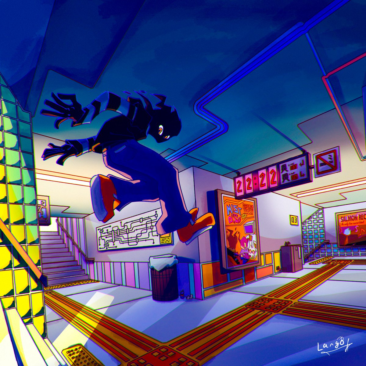 LangoPrawn's tweet image. Match, dark fire boy

[ #oc #art #illustration #metro]