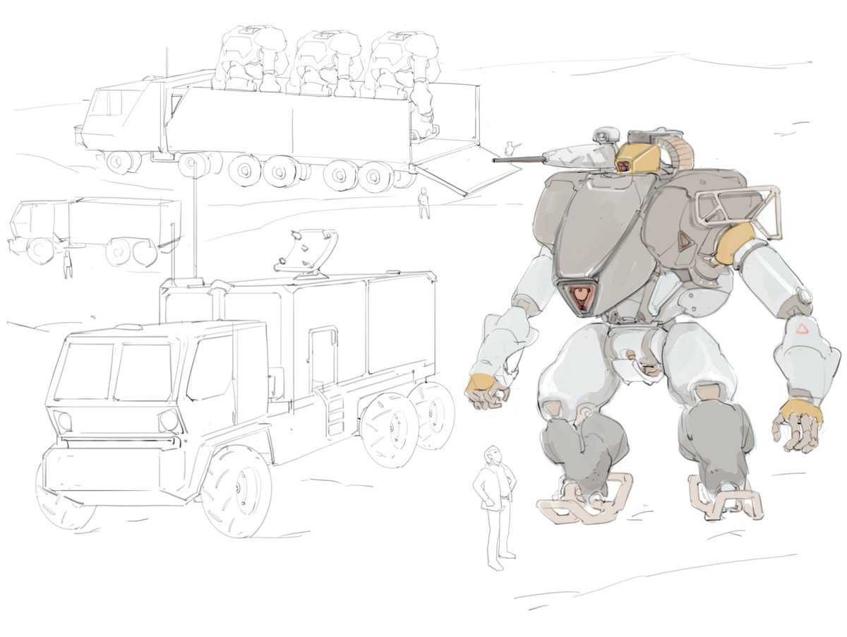 Sketch between work #mecha