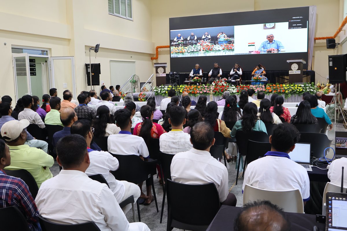 ICMR-NITM (@icmrnitm) on Twitter photo A vibrant celebration of Foundation Day marked by inspiring words by DG <a href="/ICMRDELHI/">ICMR</a>, Secretary <a href="/DeptHealthRes/">Department of Health Research, MoHFW</a>, and the presence of eminent scientists & dignitaries!
From Foundation Day Oration, staff felicitation & prize distribution, the day reflected pride, purpose & unity. A vibrant celebration of Foundation Day marked by inspiring words by DG <a href="/ICMRDELHI/">ICMR</a>, Secretary <a href="/DeptHealthRes/">Department of Health Research, MoHFW</a>, and the presence of eminent scientists & dignitaries!
From Foundation Day Oration, staff felicitation & prize distribution, the day reflected pride, purpose & unity.
