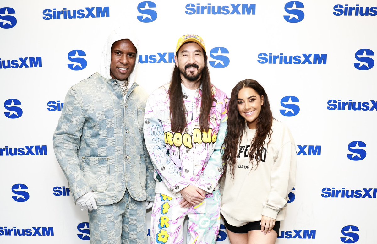 Nicole Adamo ⚡️ (@nickilishious) on Twitter photo 🐐<a href="/steveaoki/">Steve Aoki</a> is back in the studio with us today! Tune in all day <a href="/DJWhooKid/">WHOO’S HOUSE podcast</a> <a href="/SIRIUSXM/">SiriusXM</a> <a href="/Shade45/">Shade45</a> 🐐<a href="/steveaoki/">Steve Aoki</a> is back in the studio with us today! Tune in all day <a href="/DJWhooKid/">WHOO’S HOUSE podcast</a> <a href="/SIRIUSXM/">SiriusXM</a> <a href="/Shade45/">Shade45</a>