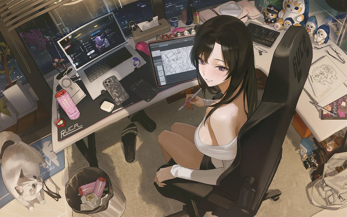 artist gf at 2am