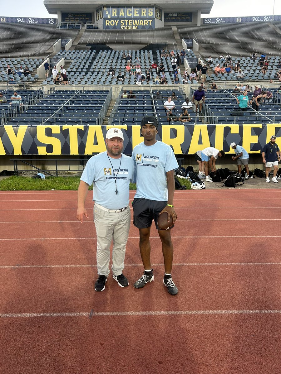 LyleQadir's tweet photo. I Had a Great time @WrightJody @racersfootball camp, really enjoyed the work put in. @CoachJWalker15 @ODFBall @AL7AFootball @RecruitTheA https://t.co/5bCfSRPDKe