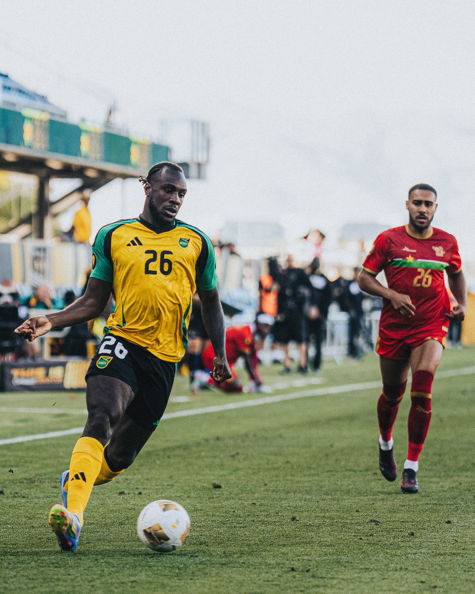 Micky featured in Jamaica's win over Guadeloupe 🇯🇲