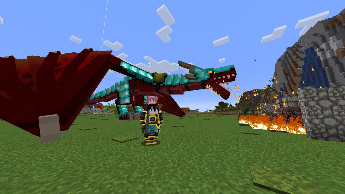 MMoongekko's tweet image. がーんばれ❤　がーんばれ❤(ﾔﾒﾛ

#マイクラ #iceandfire