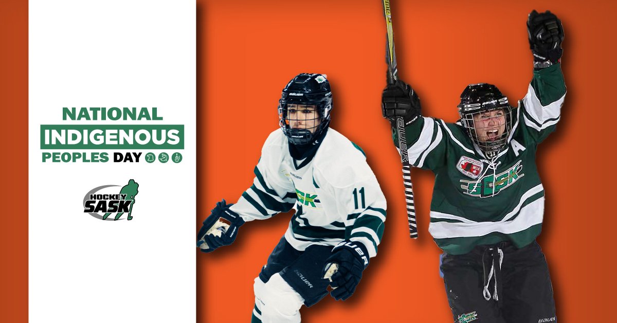 For National Indigenous Peoples Day, we honour the strength, stories &amp; heritage of Indigenous hockey players from across Saskatchewan. 🪶

From outdoor rinks to elite competition, Indigenous people continue to shape the game &amp; inspire the next generation. 🏒🟠🥅