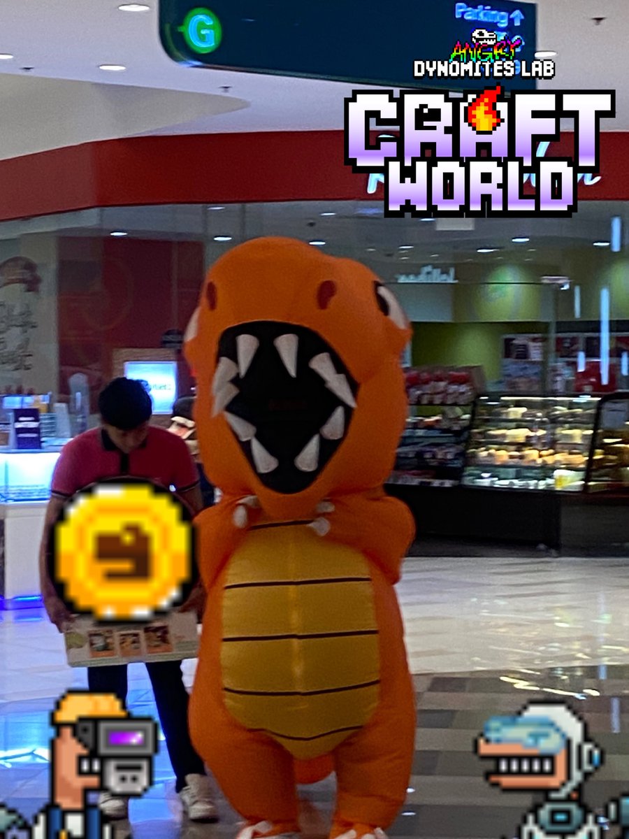 Just saw a real life Dyno earlier.

I can’t escape <a href="/AngryDynomites/">Angry Dynomites Lab 🦖</a>… not even in real life.

My life is now full of RAWR RAWR RAWR

🦖 🦖🦖

COME RAWR WITH ME: voyager.preview.craft-world.gg/?code=c1cd23