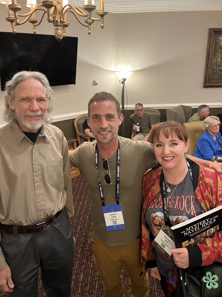 Archaic Lens (@archaiclens) on Twitter photo good times hanging out with <a href="/RobertSchochPhD/">Robert M Schoch</a> and <a href="/LivingExtraord1/">Nikkiana Jones</a> ✨ <a href="/Cosmicsummitx/">The Cosmic Summit 2025</a> good times hanging out with <a href="/RobertSchochPhD/">Robert M Schoch</a> and <a href="/LivingExtraord1/">Nikkiana Jones</a> ✨ <a href="/Cosmicsummitx/">The Cosmic Summit 2025</a>