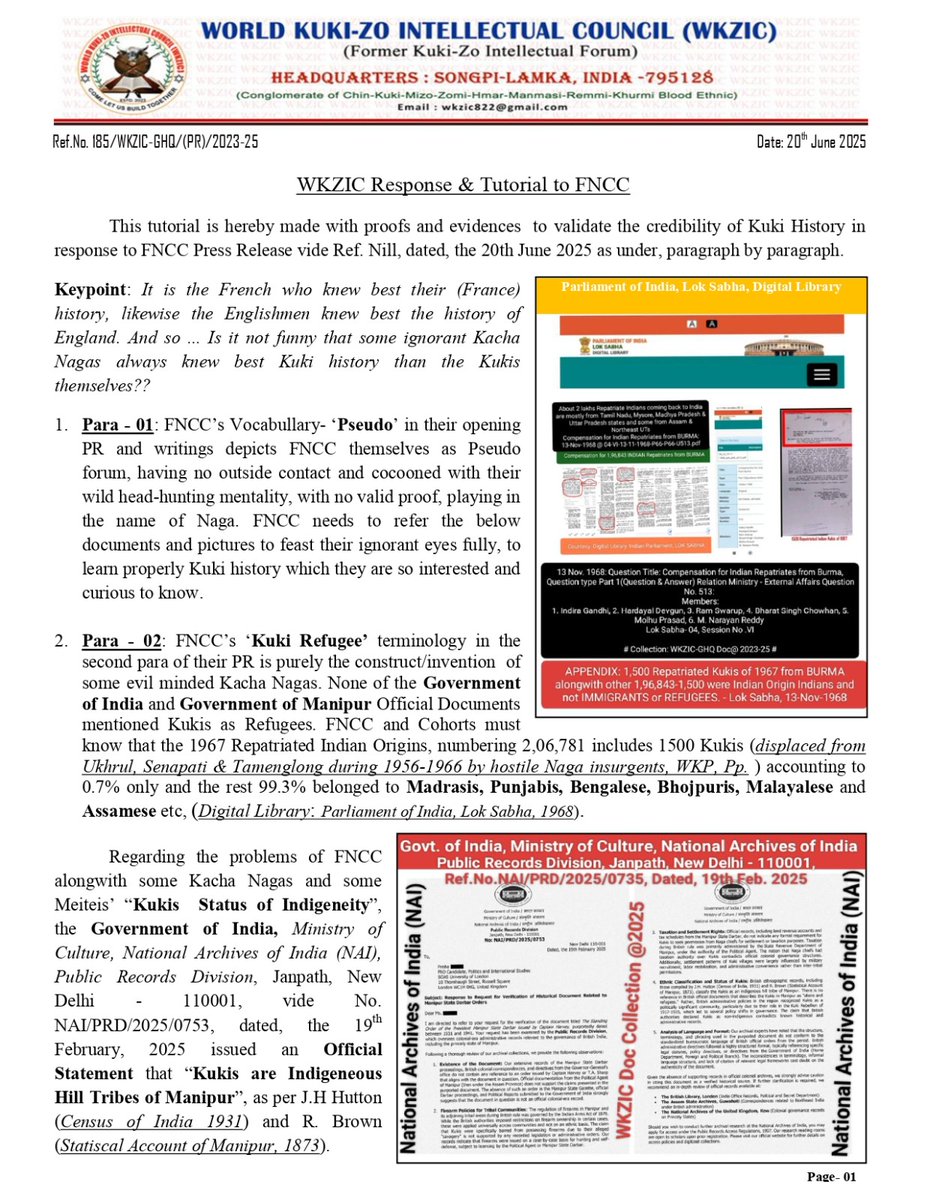 WORLD KUKI-ZO INTELLECTUAL COUNCIL (WKZIC) tweet media