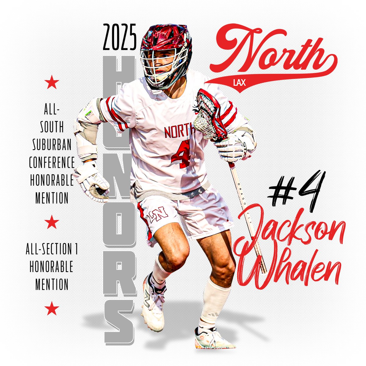 Congrats to sophomore attack Jackson Whalen on a great season!!
