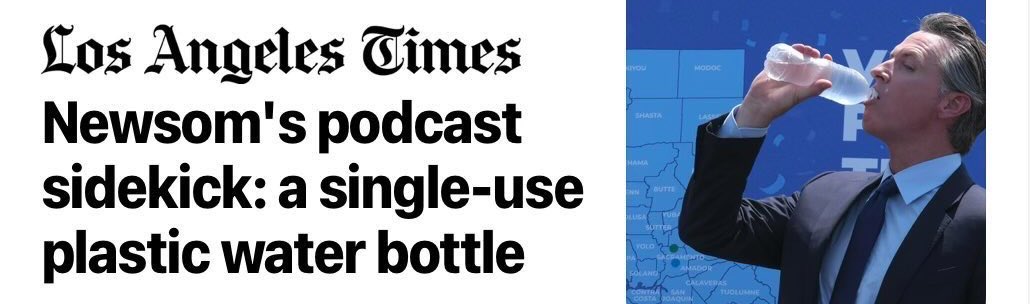 Dems will ding a fellow Dem for … a bottle of water.   

It’s just weird, judgmental and straight-up unlikable.

Maybe my party should be less neurotic, quit the virtue signaling, and be normal.