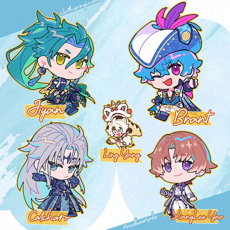 Tiny bite-sized SSR men 🥰🥰🥰

#WutheringWaves #WuWaCollection #鳴潮