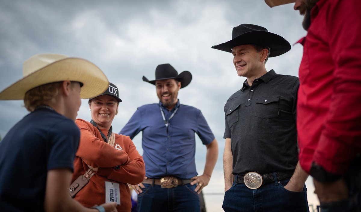 Thrilled to be with <a href="/dckurek/">Damien C. Kurek</a> in Wainwright for the kickoff of the 72nd Stampede. 

Proud tradition celebrating the pioneer spirit of the west.