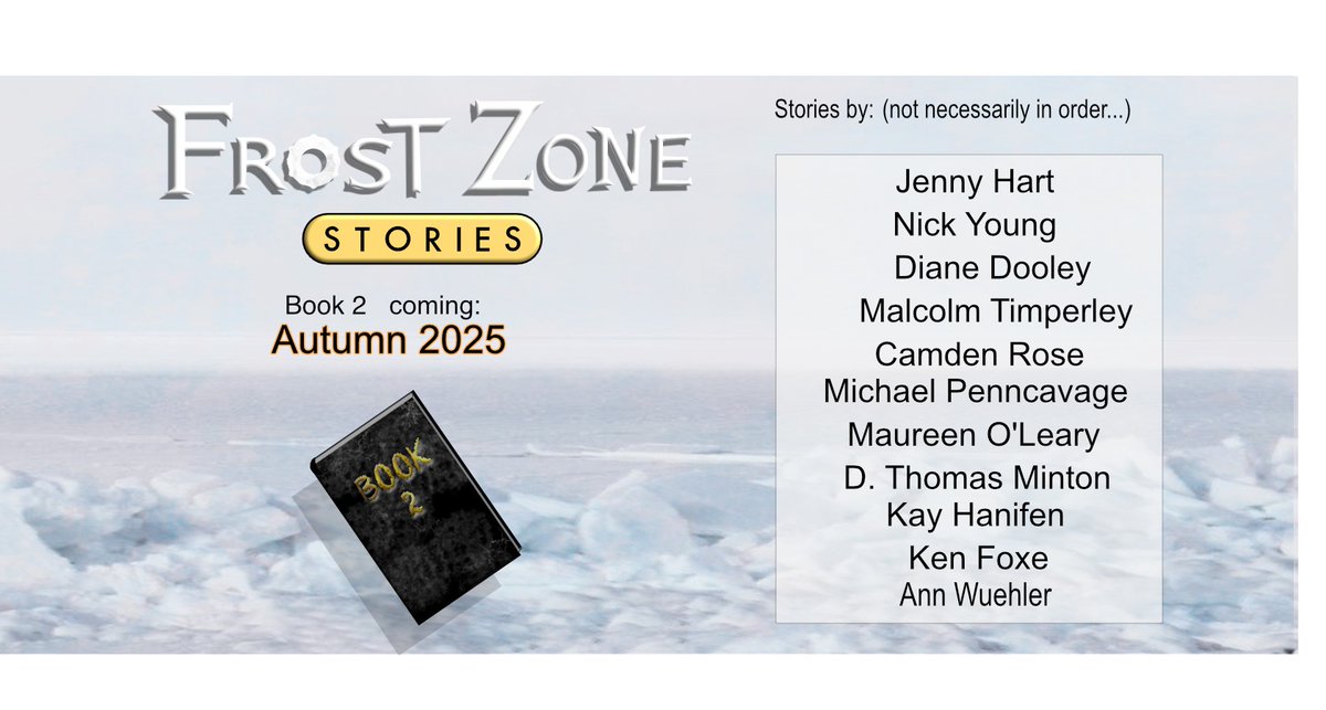 It may be Summer Solstice but we are thinking ahead to Autumn and the second book of Frost Zone Stories, featuring 11 authors.
#shortstories #darkfiction #litmag #quiethorror