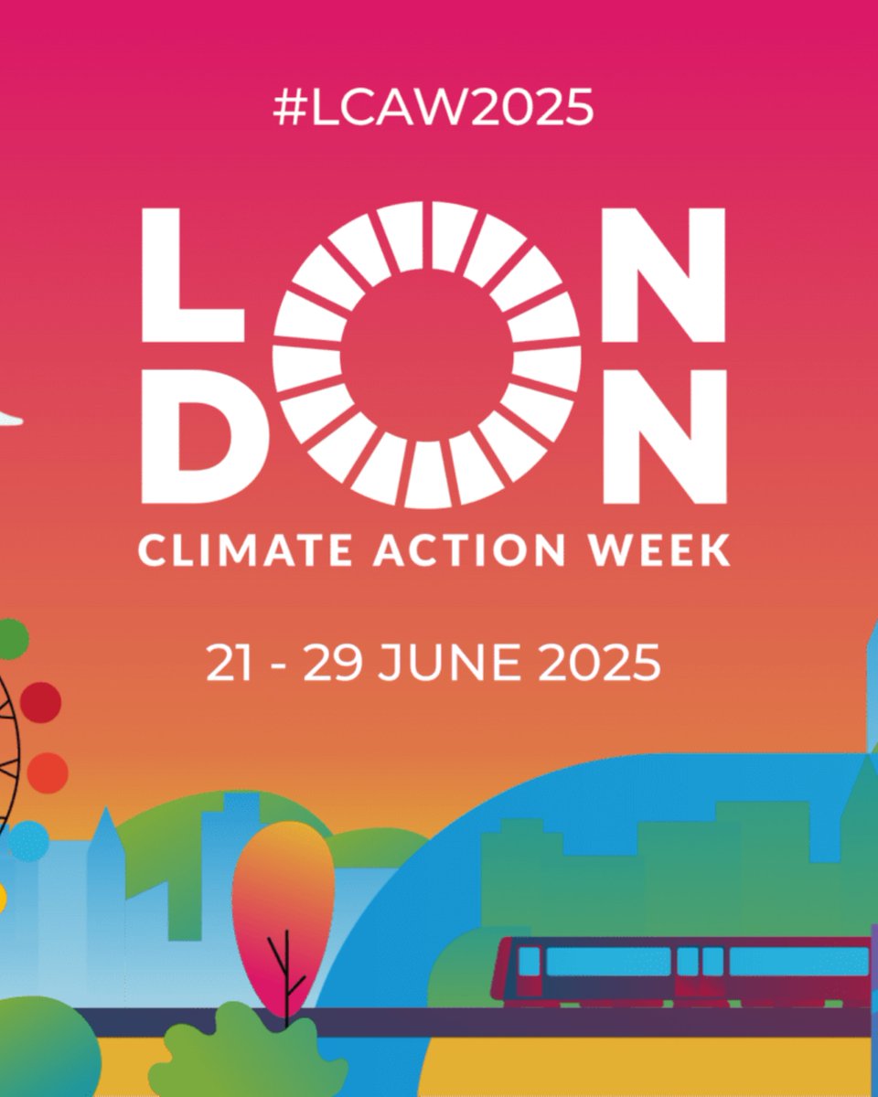 🌍 Kicking Off London Climate Action Week (LCAW) 🌱 The London Climate Action Week (LCAW) begins today, bringing together global leaders, innovators, and changemakers to discuss and act on the urgent climate crisis londonclimateactionweek.org