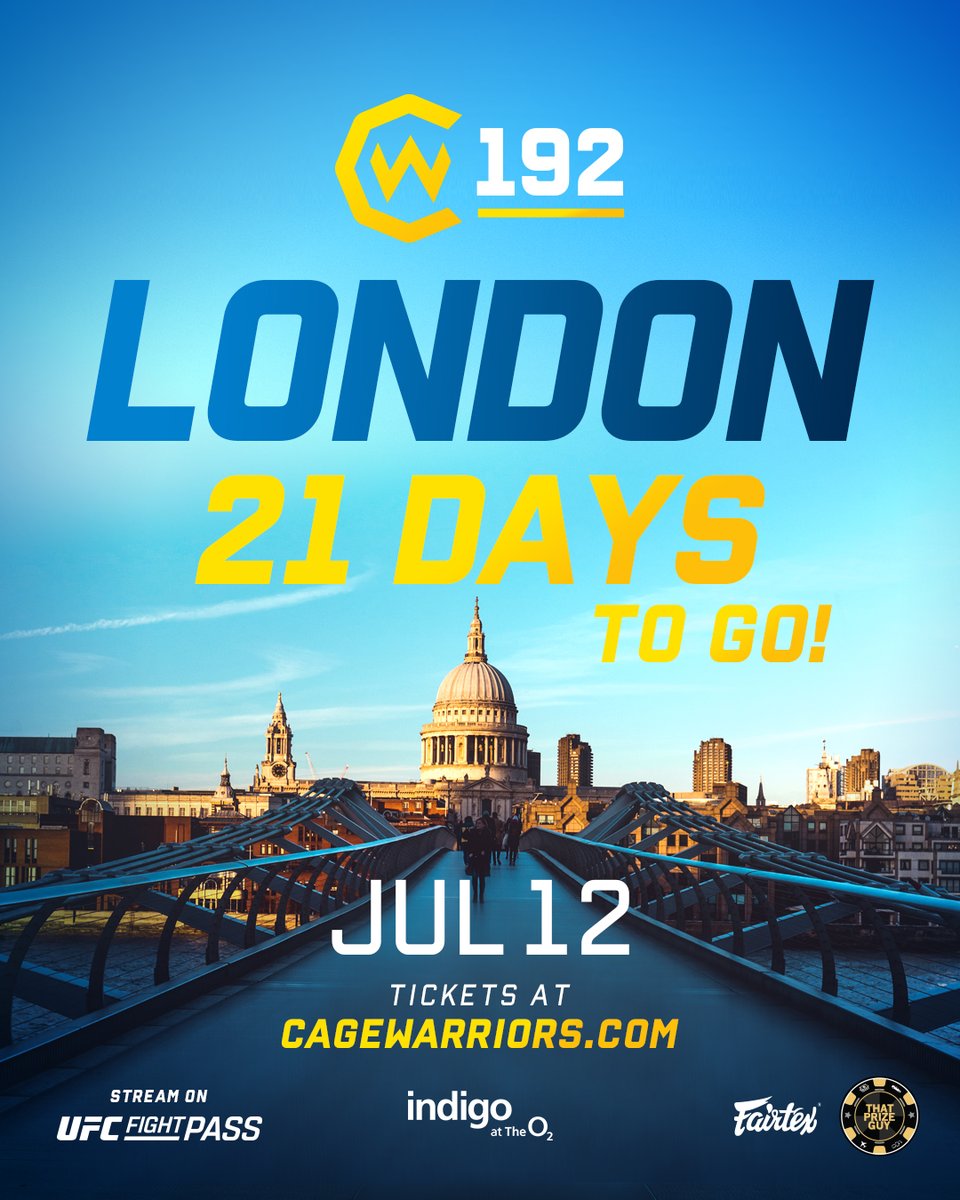 Cage Warriors tweet media