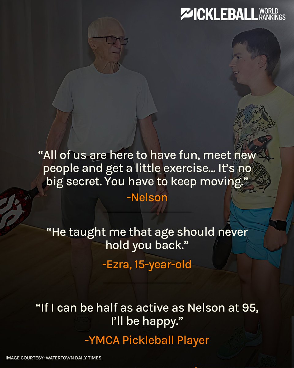 PWR_Global's tweet photo. 𝗔𝗴𝗲 𝗶𝘀 𝗷𝘂𝘀𝘁 𝗮 𝗻𝘂𝗺𝗯𝗲𝗿! Nelson Fischer is 95 and still ruling the pickleball court like a pro! 💪

Swipe to get inspired by his story ➡ https://t.co/VUfqcwFU95
