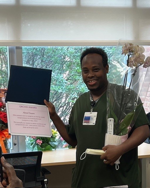 Congratulations to Orchid Award winner Akmel H. from the Renaissance team for receiving the most Caregrams through our Cipher rounding efforts for May 2025!
