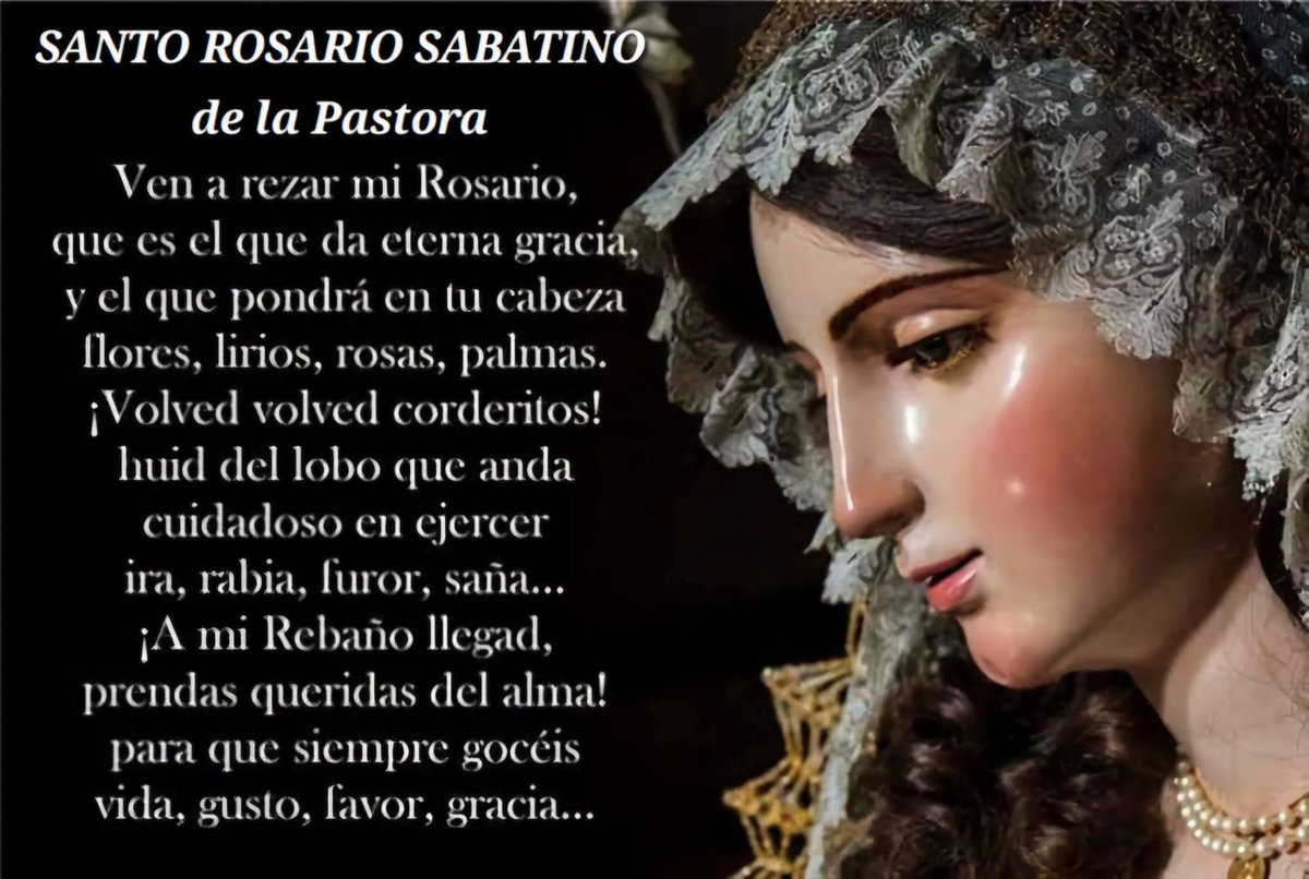 SANTO ROSARIO SABATINO 

En esta víspera del Corpus nos volvemos a reunir ante su Madre para dedicarle nuestras plegarias, encomendar nuestros proyectos y dar gracias. 

A las 19,15 h. la Virgen nos espera en San Lorenzo.