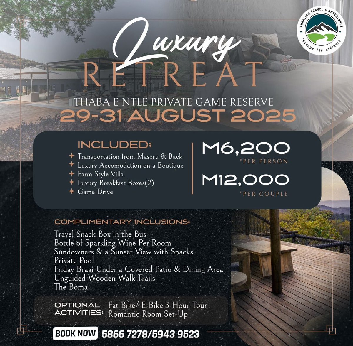 khahliso Travel and Adventures ✈️ tweet media
