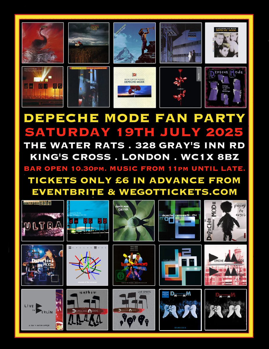 <a href="/almostprdalmost/">Almost Predictable Almost</a>  A special DM fan party on Sat. 19 July 2025... please can you help spread the word. Ta!