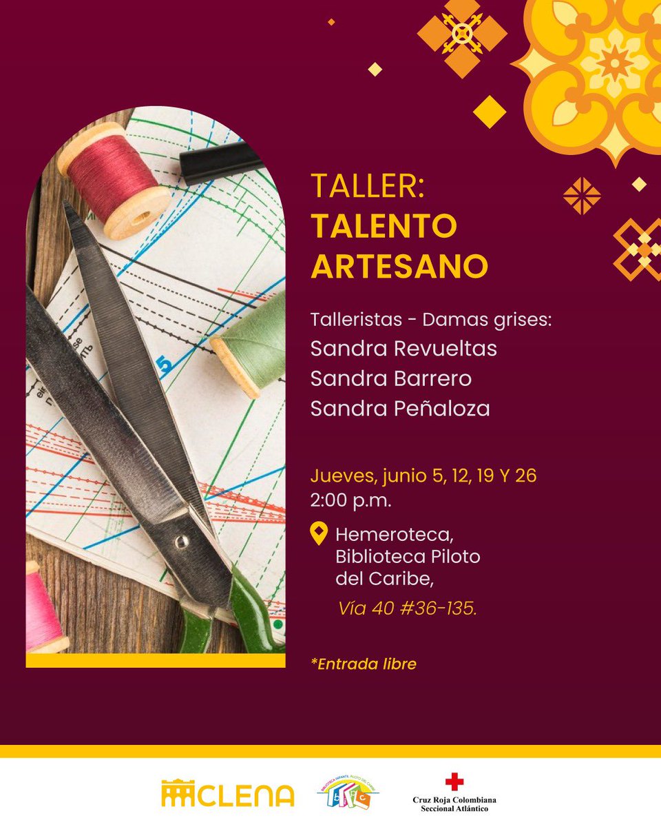 📅 ¡Prográmate esta semana con lo mejor de nuestra agenda cultural en La Aduana!
 Desde conversatorios hasta experiencias artísticas, vive la cultura con la <a href="/Camarabaq/">Cámara Comercio BAQ</a> en un espacio que inspira y conecta. 🎭📚🎶

Consulta toda la programación aquí 👉 <a href="/CLENAOFICIAL/">CLENA</a>