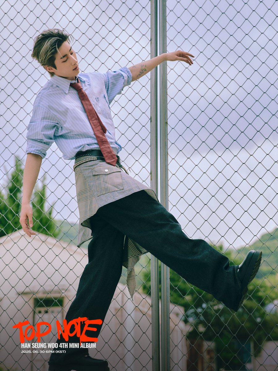 HAN SEUNG WOO
4TH MINI ALBUM
【𝐓𝐎𝐏 𝐍𝐎𝐓𝐄】

𝗖𝗢𝗡𝗖𝗘𝗣𝗧 𝗣𝗛𝗢𝗧𝗢 𝟭

🎧RELEASE
2025.06.30 (MON) 6PM

#한승우 #HANSEUNGWOO 
#TOPNOTE #STOP_IT