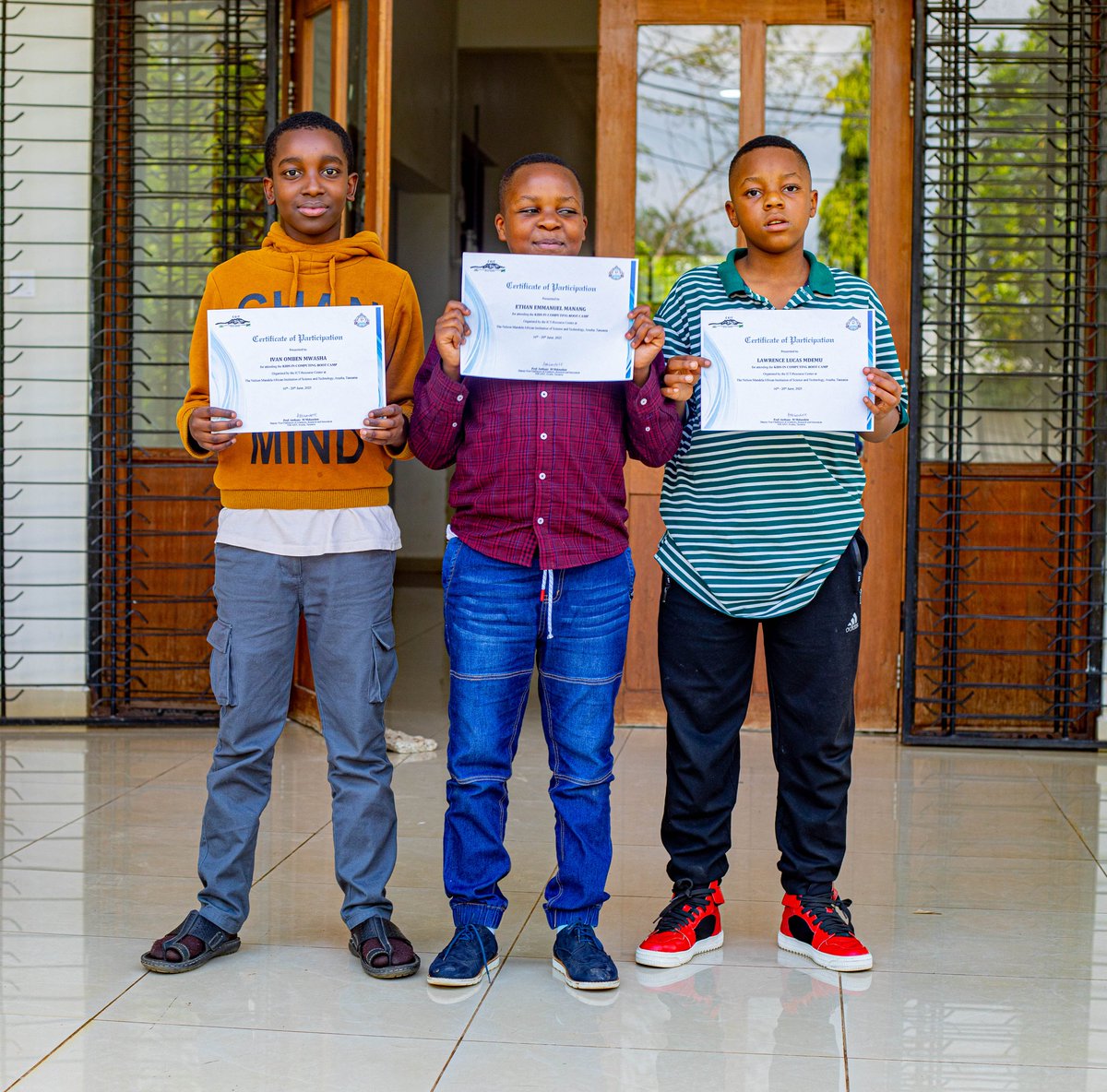 NM_AIST's tweet image. It’s a wrap. Our Hands-On Computing Classes for kids have officially concluded. From basic computing to Microsoft Office and Generative AI, they explored it all.
Yesterday, our young tech stars received their certificates and left empowered with new digital skills.
#KidsInTech