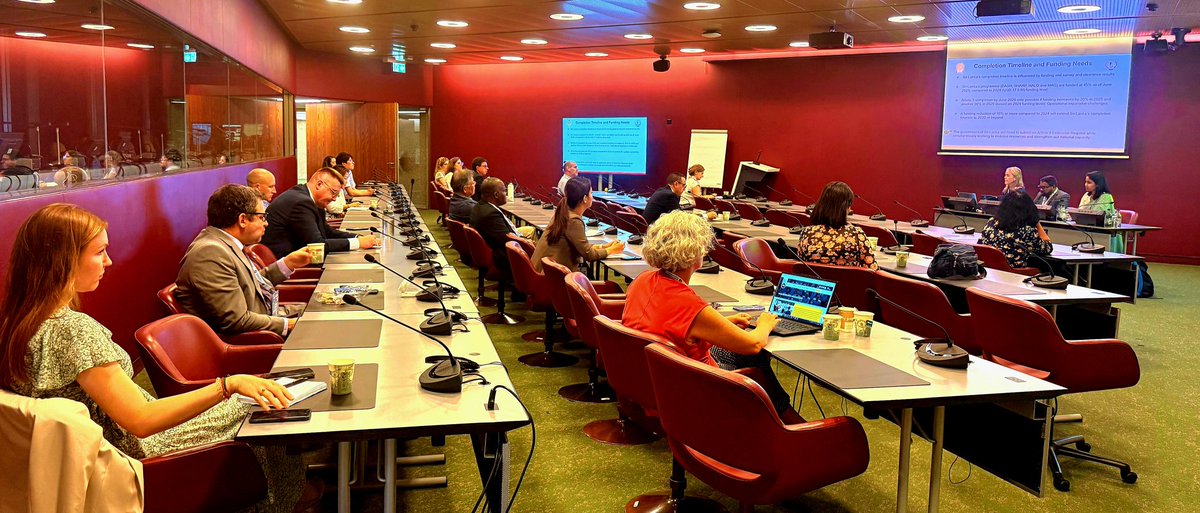 SLUNGeneva's tweet photo. National Mine Action Center (#NMAC) of #SriLanka &amp; @theGICHD co-hosting a side event highlighted Sri Lanka’s path to completion, good practice &amp; lessons learnt during the Intersessional Meeting of @MineBanTreaty on 20 June 2025 in #Geneva.  #MineBanIM @MFA_SriLanka #DiplomacyLk https://t.co/AoLqzwJpEH