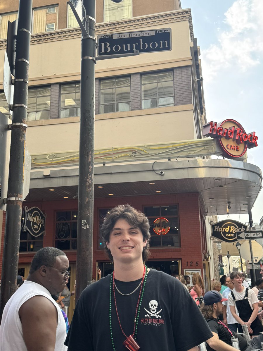 Celebrating my son’s 21st in NOLA!