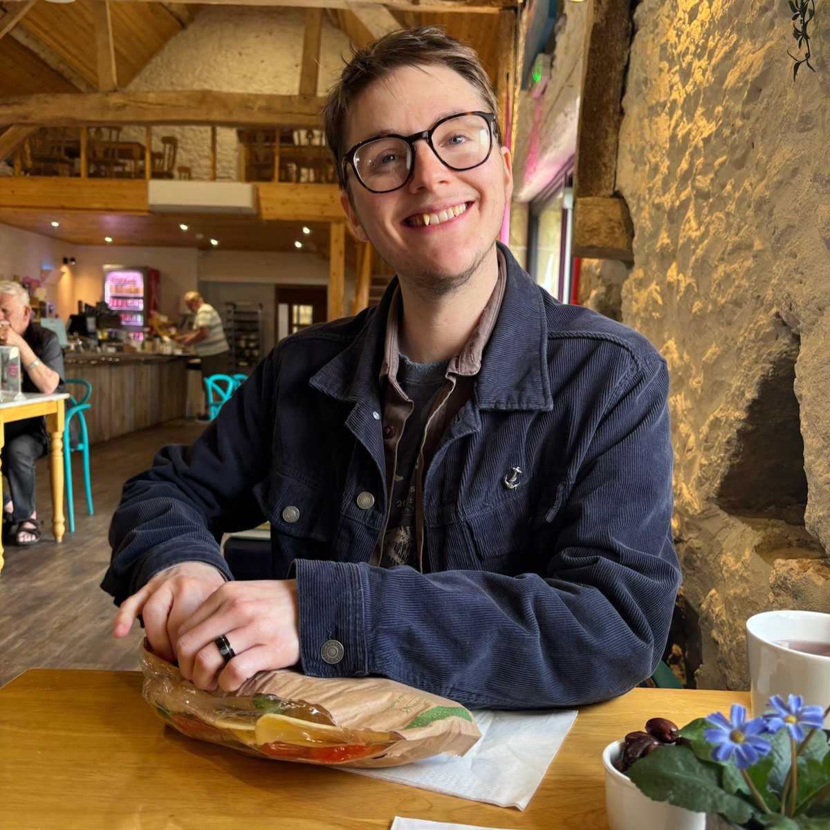 “I’ve never felt as physically weak as I did that night.”
Basil spent two weeks in a brain injury ward and was discharged with no follow-up or support. 
With support from Meningitis Now Basil is adjusting to life with after-effects.
🔗 bit.ly/3ZlK0Nw