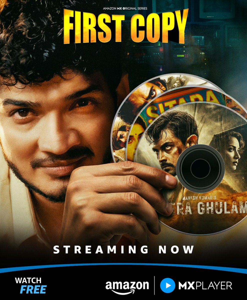 AamirSingarya's tweet image. Munawar Faruqui makes a solid acting debut with #FirstCopy.
He’s honest, intense, and super watchable. Full review coming soon

10 to 10