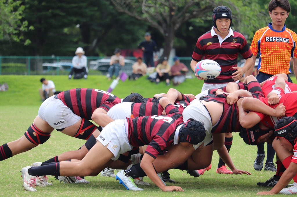 全九州高等ラグビー大会
6月21日　VS加治木工業高校　⚪️67対0
大会の初戦を勝ち切ることができました。
明日は筑紫高校との試合となります。決勝に進めるよう頑張ります。応援よろしくお願い致します。