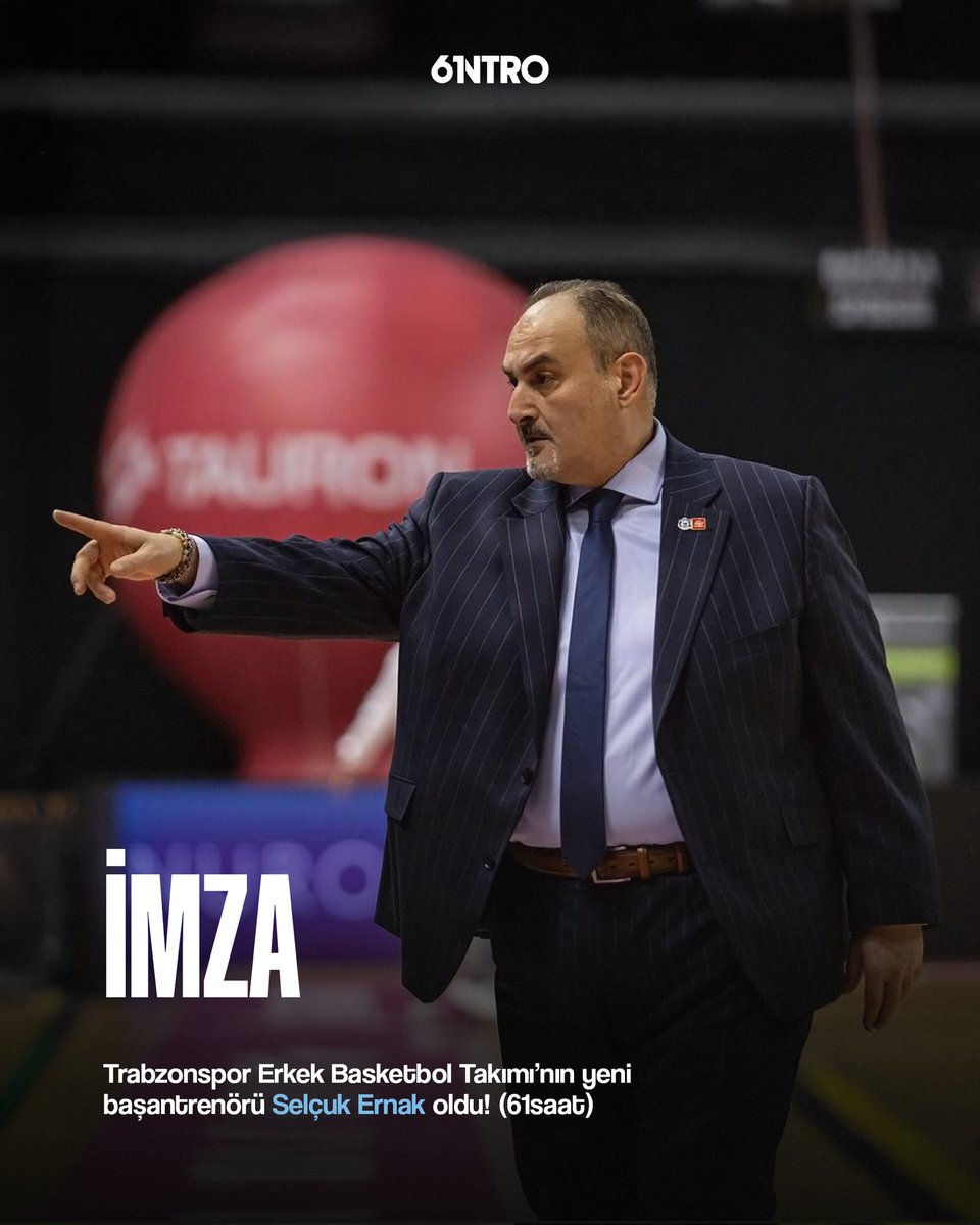 Trabzonspor Erkek Basketbol Takımı’nın yeni başantrenörü Selçuk Ernak oldu!
(61saat)