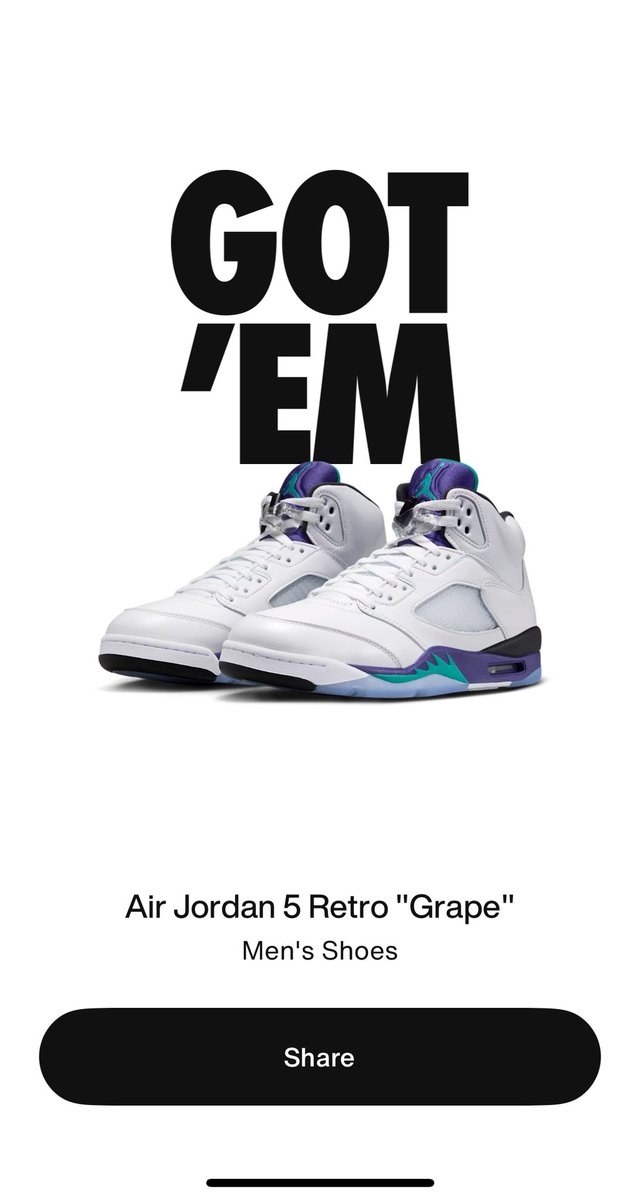 RobertSikes's tweet photo. @KicksFinder Love an easy W! https://t.co/PGDsYiu6Q2