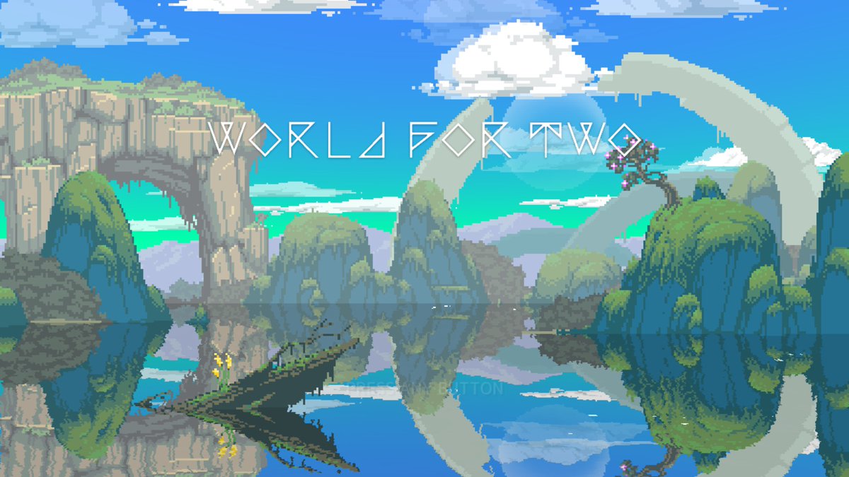 aripippi525's tweet photo. やる！

World for Twoは前にケータイアプリでやったことあるけど、Steamの製品版は追加要素？があるみたいなので最初からプレイしてみる！

美しすぎるドット絵と音楽と雰囲気がとってもとってもすきな作品
10時間もかからないでクリアできるはずなので隙間時間にぴったり

#WorldforTwo https://t.co/zFZ3WMRtts
