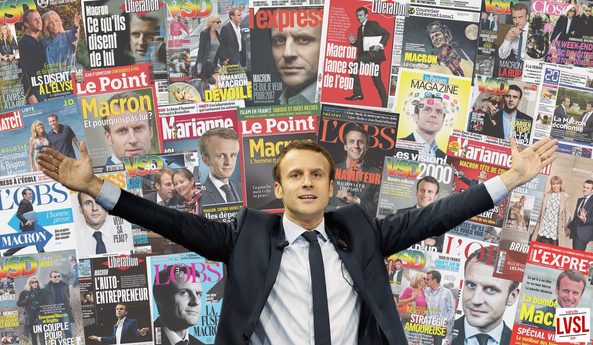 À propos de #FetedelaMusique :
Bernard Arnault, Vincent Bolloré, Patrick Drahi, Xavier Niel, François Pinault, Dassault, Arnault Lagardère et Martin Bouygues :
- En France, 9 milliardaires détiennent plus de 90% des médias. Quand on paye l'orchestre, on choisit la musique !