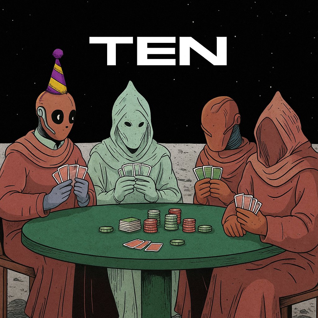BurhanJaje's tweet photo. Poker in ten

#memeforten @tenprotocol https://t.co/56t2rPM3jg