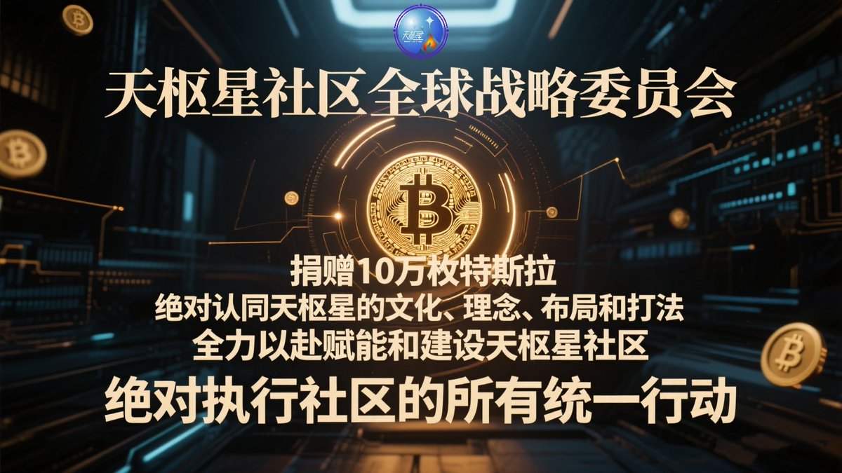 BitTeaCoffee's tweet photo. 天枢星社区全球战略委员会
①捐赠10万枚特斯拉
②绝对认同天枢星的文化、理念、布局和打法
③全力以赴赋能和建设天枢星社区
④绝对执行社区的所有统一行动
#天枢星社区 #Bitcoin ＃Runes #NIKOLA·TESLA·GOD 
@brc20_ordinals @chnkiwn49980555 
@RunesCC 
@elonmusk https://t.co/Wqz2KZrEnF