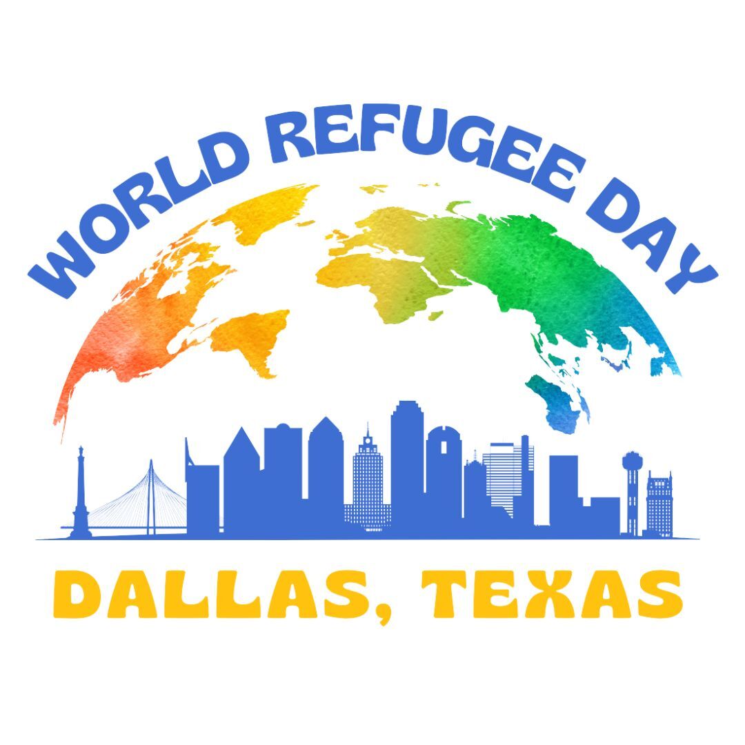 Happy World Refugee Day! 🌎 
Join us in honoring the strength, resilience, and contributions of refugees in Dallas and around the world. Let’s continue to create a community where all can live with dignity and hope.