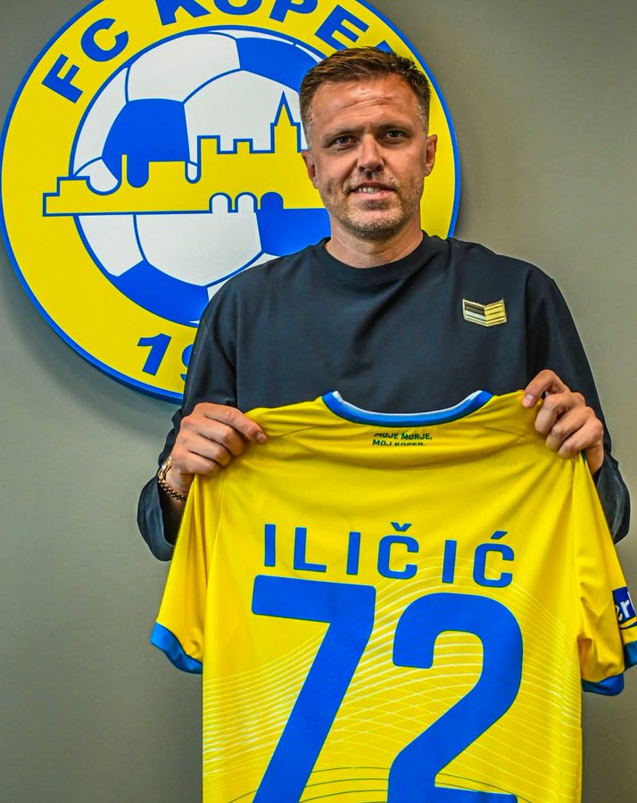 Aos 37 anos, Josip Iličić é reforço do FC Koper, da Eslovénia.