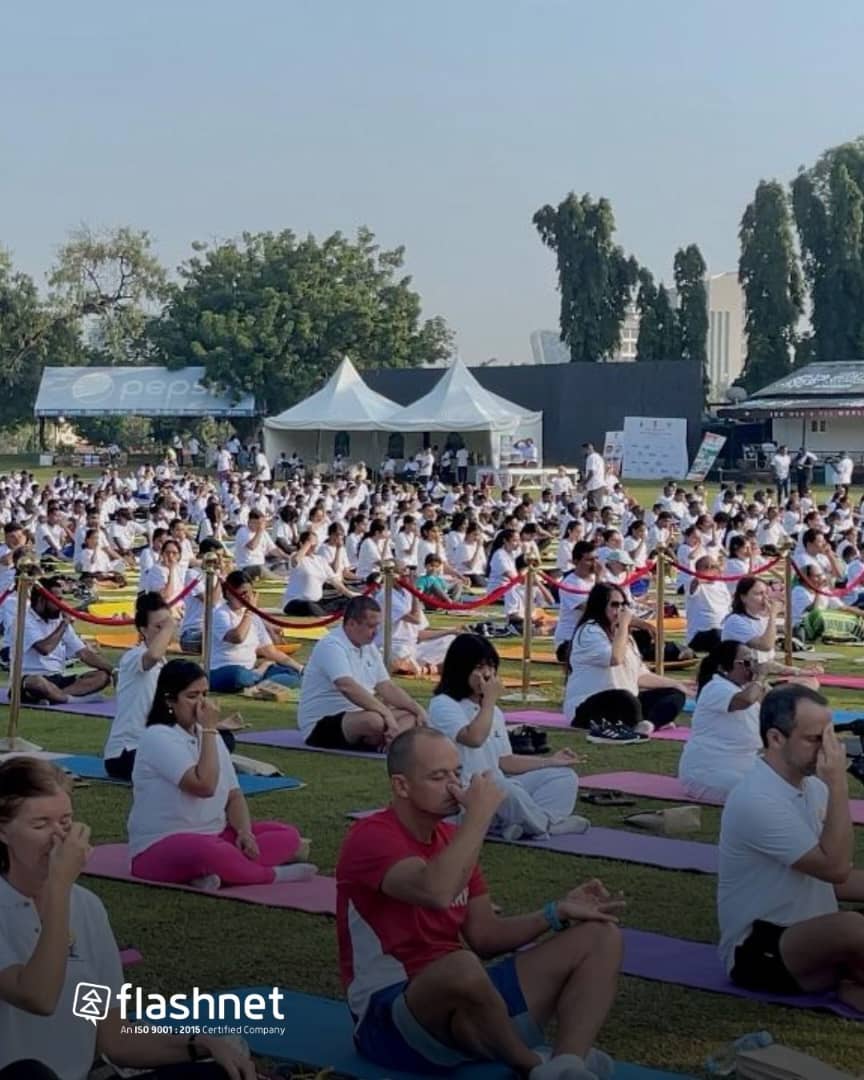 flashnet_tz's tweet image. Moments from the 11th International Yoga Day organized by the High Commission of India on Sunday, 21st June 2025 at Dar es Salaam Gymkhana Club. Flashnet is proud to be a sponsor and active participant in this wonderful celebration of wellness. 

#InternationalYogaDay #Flashnet