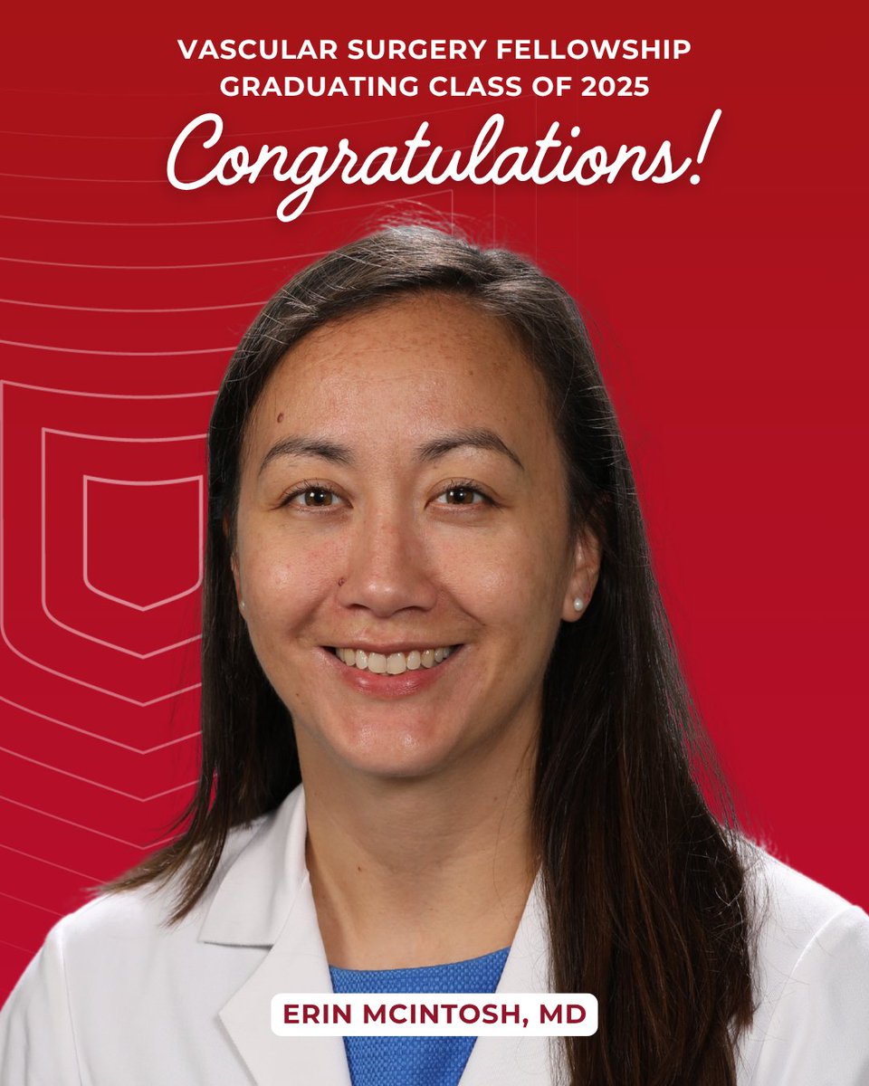 Congratulations to our vascular surgery resident and fellows on their graduation day! Your hard work and dedication have made a significant impact at WashU Medicine. We are proud of all your accomplishments and excited for your future. #WashUMedicine #WashUSurgery