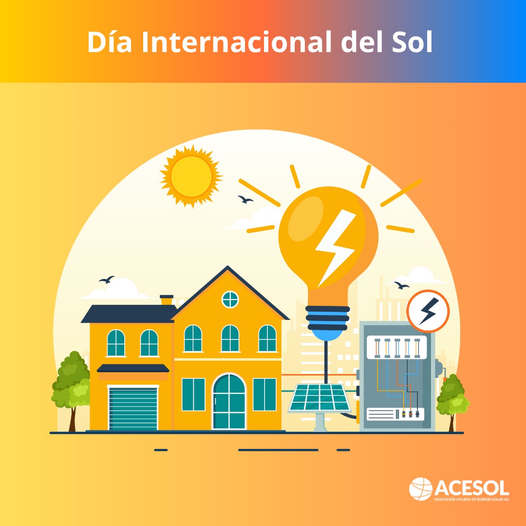 acesol's tweet image. Hoy, en el Día Internacional del Sol, destacamos el inmenso potencial solar de Chile. Es el momento de impulsar esta energía limpia y sostenible!
#DíaInternacionalDelSol #EnergíaLimpia #SustentabilidadChile #ChilePaísSolar