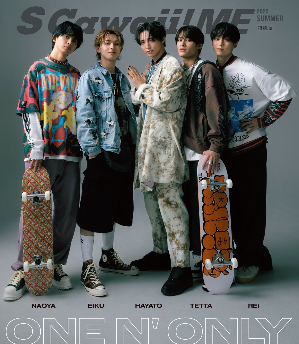 mag_scawaii_men's tweet image. 📣7月8日(火)発売📣
『S Cawaii! ME 2025 SUMMER』
カバーとバックカバーが2種類‼️
豪華ラインナップでお届けします✨
<通常版>
📕カバー #PLAVE
📕バックカバー #パンダドラゴン
<特別版>
📘カバー #MILK(M!LK)
📘バックカバー #ONENONLY(ONE N’ ONLY)…