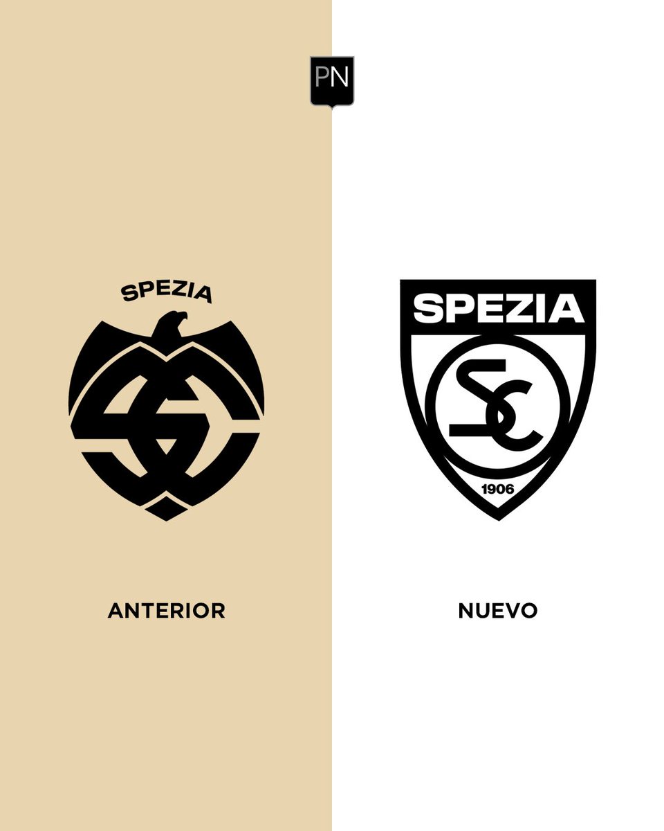 🛡️🇮🇹 El <a href="/SpeziaCalcio/">Spezia Calcio</a> presentó su nuevo escudo.

¿Qué te parece el cambio?