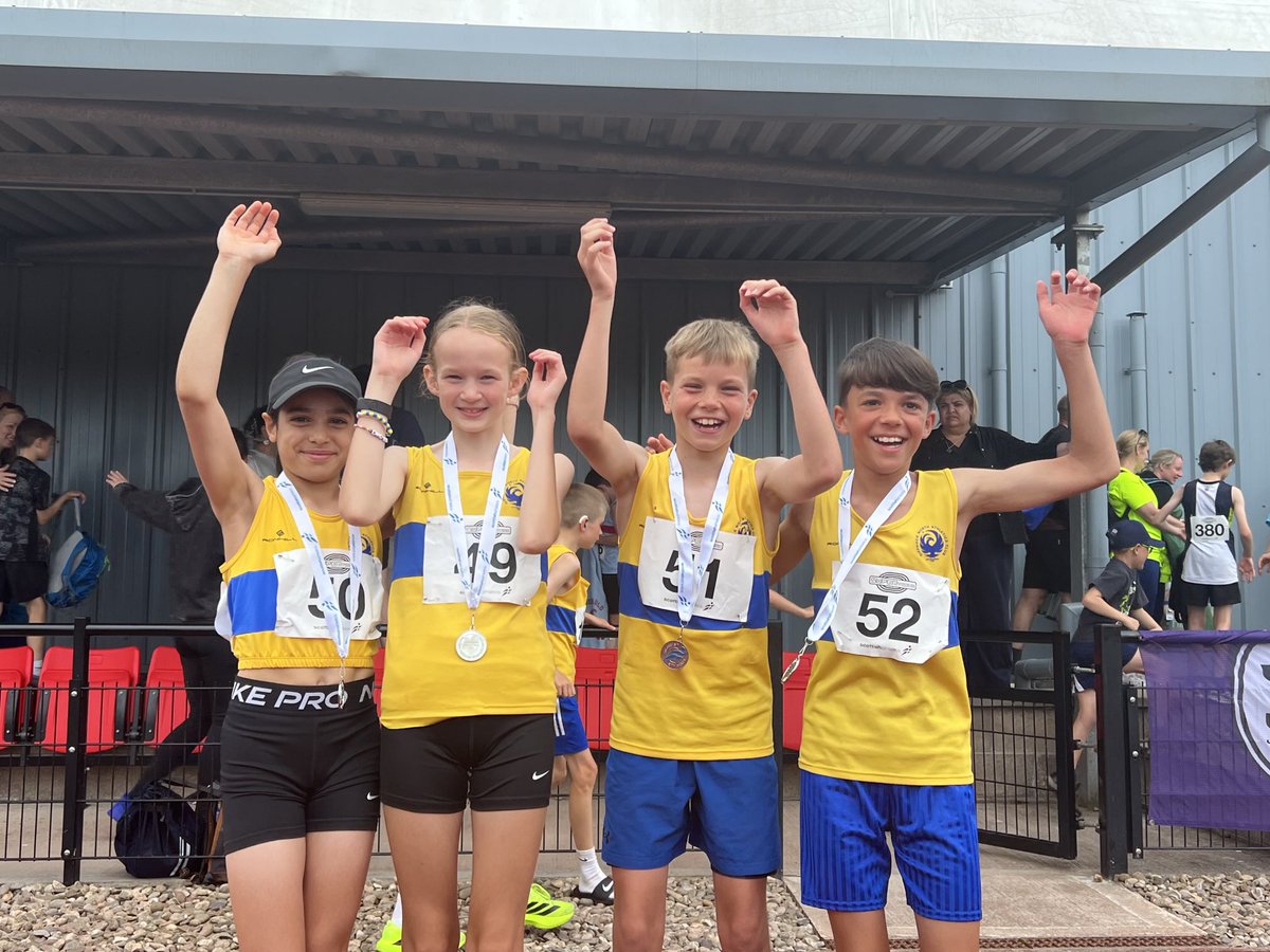 Bronze for ⁦<a href="/gnaac1/">Giffnock North A.C.</a>⁩ B Team at ⁦<a href="/scotathletics/">scottishathletics</a>⁩ Superteams in Dundee